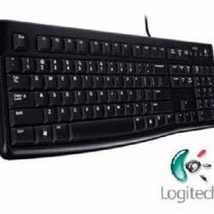 Logitech Keyboard BLACK K120 USB - CE0530124